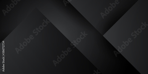 Black abstract background. Vector illustration design for presentation, banner, cover, web, flyer, card, poster, game, texture, slide, magazine, and powerpoint. 