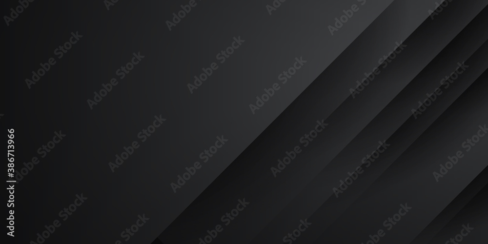 Black abstract paper background