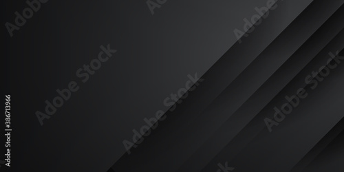 Black abstract paper background