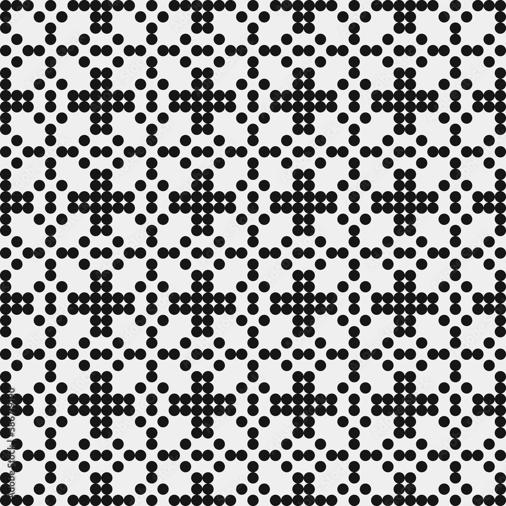 Abstract Cross Pattern Dots Logo generative computational art illustration Abstract Cross Pattern Dots Logo generative computational art illustration