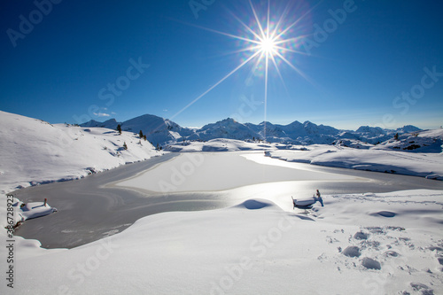 Winterzauber in Obertauern in den Radstädter Tauern