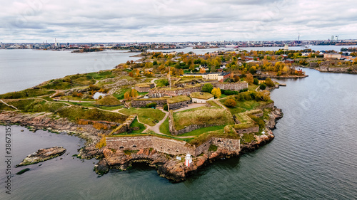 Suomenlinna fortress in Helsinki, Finland photo