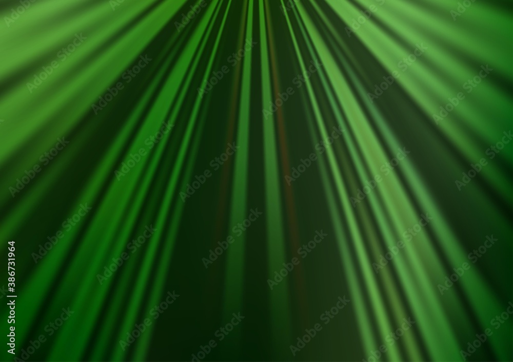 Naklejka premium Light Green vector layout with flat lines.