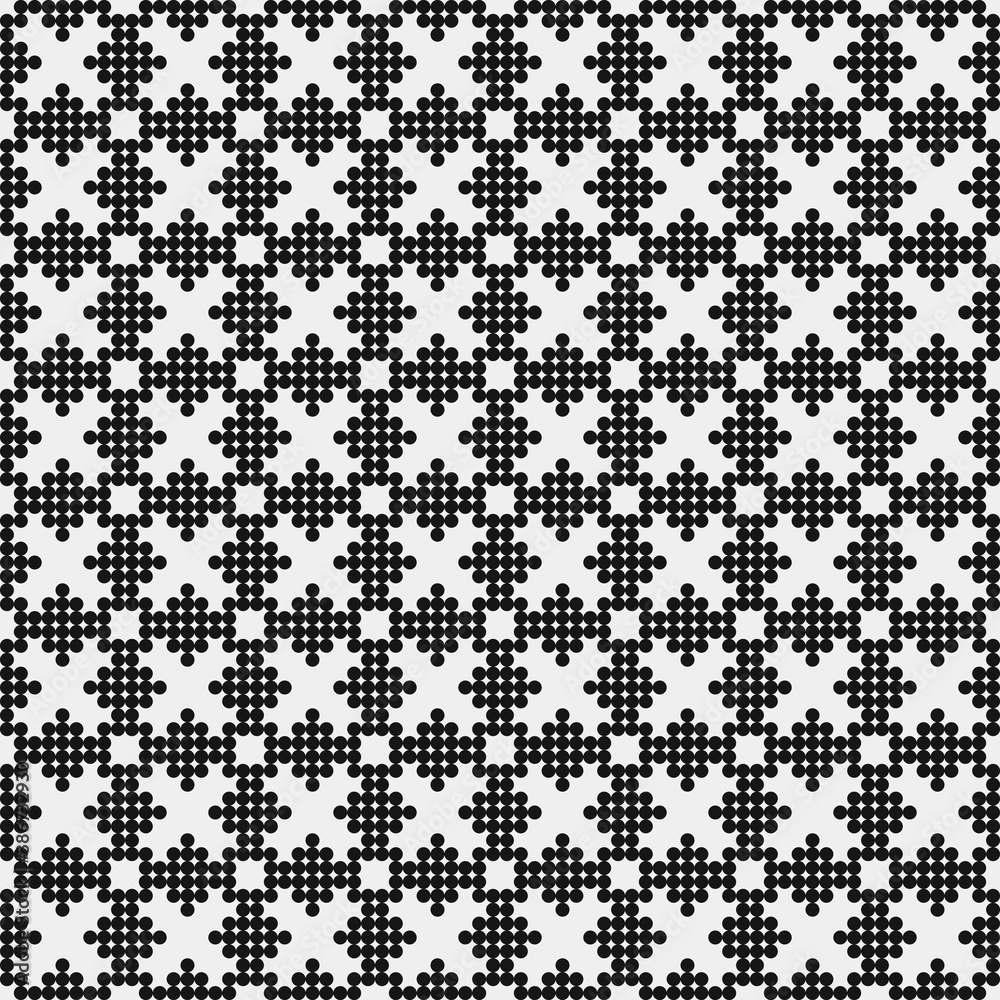 Abstract Cross Pattern Dots Logo generative computational art illustration Abstract Cross Pattern Dots Logo generative computational art illustration