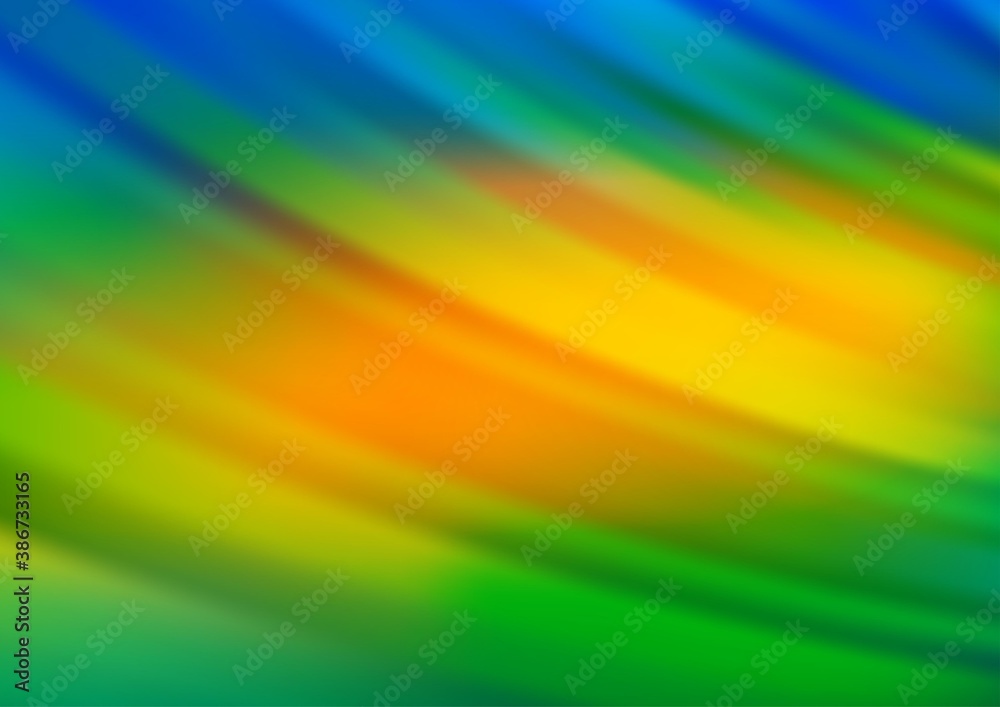 Obraz premium Dark Blue, Yellow vector pattern with narrow lines.