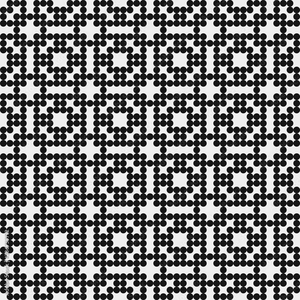 Abstract Cross Pattern Dots Logo generative computational art illustration Abstract Cross Pattern Dots Logo generative computational art illustration