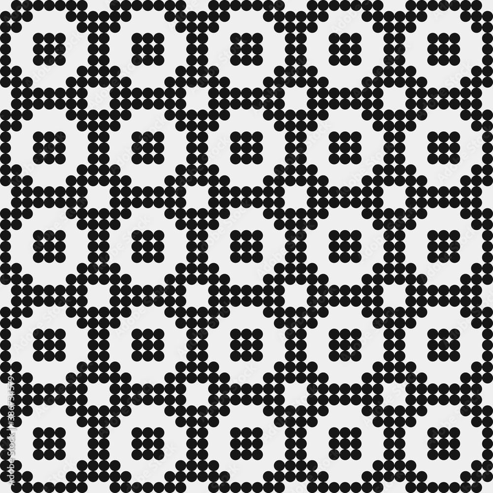 Abstract Cross Pattern Dots Logo generative computational art illustration Abstract Cross Pattern Dots Logo generative computational art illustration