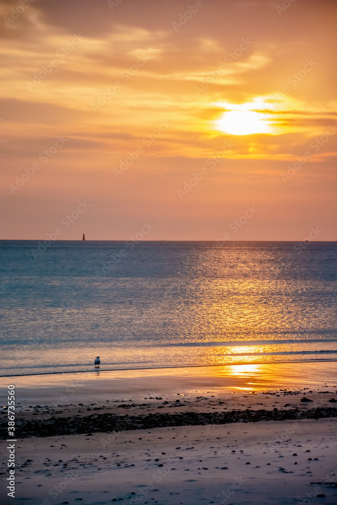 Sunrise by the Ocean