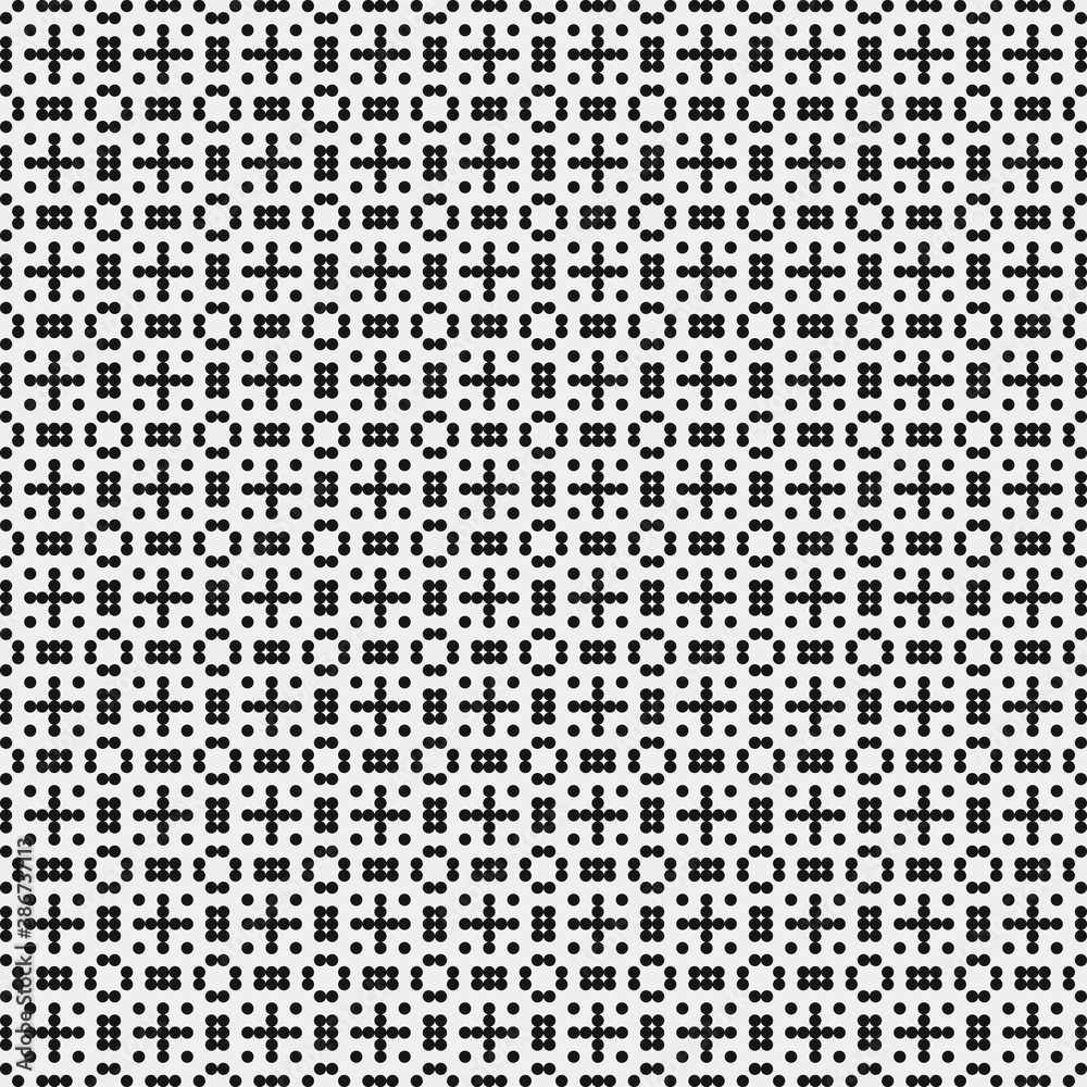 Abstract Cross Pattern Dots Logo generative computational art illustration Abstract Cross Pattern Dots Logo generative computational art illustration