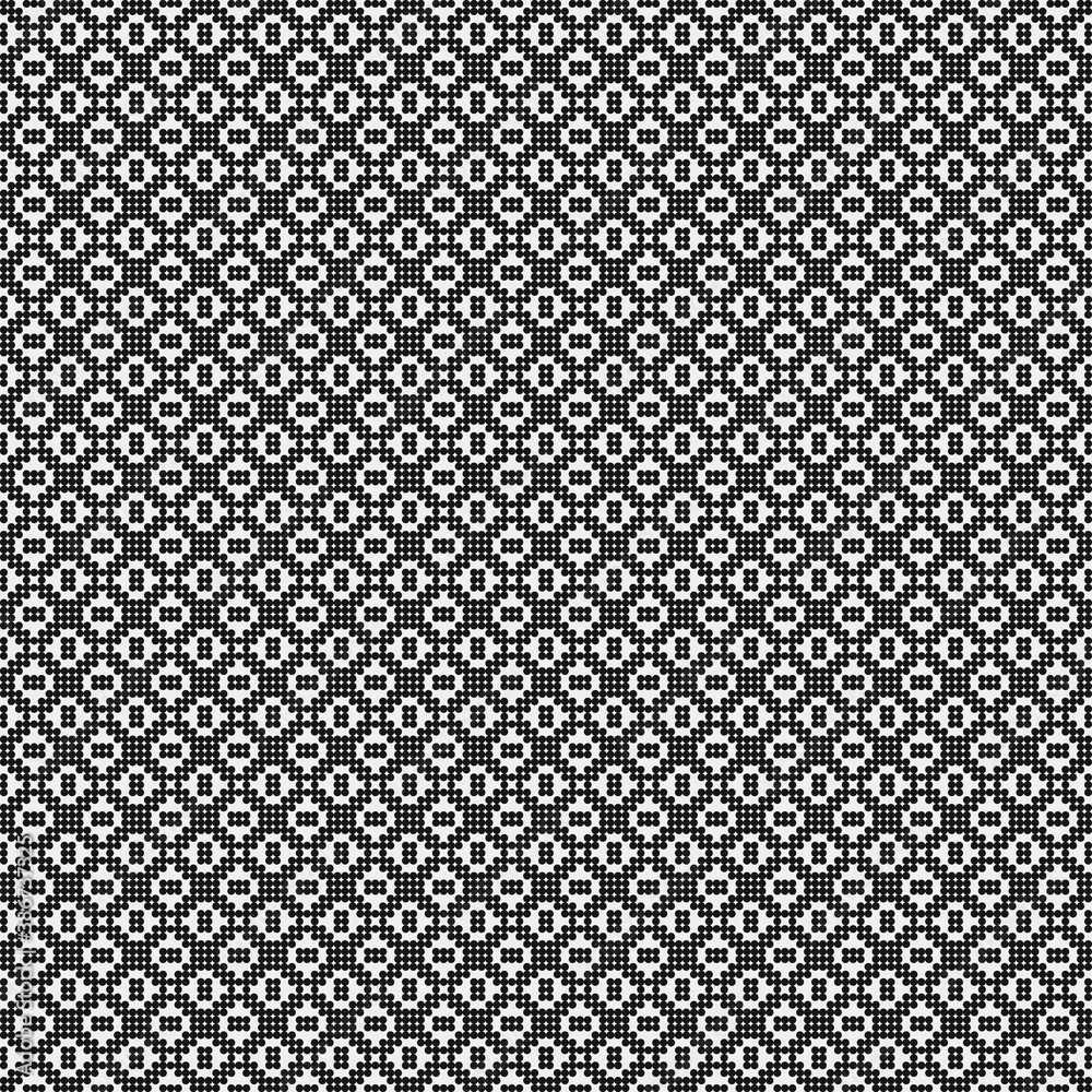 Abstract Cross Pattern Dots Logo generative computational art illustration Abstract Cross Pattern Dots Logo generative computational art illustration