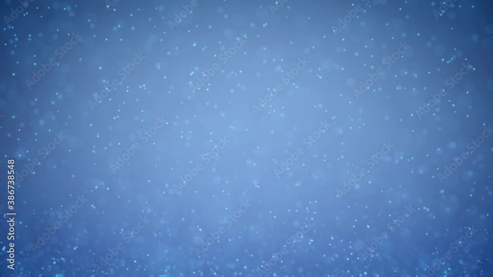 Abstract bouncing particles background. Animation of an elegant artistic blurry dots. slow motion.