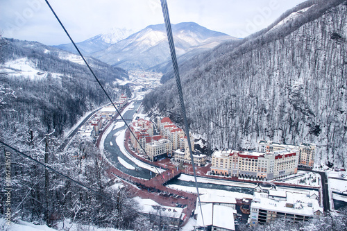 Slika na platnu Olimpic village. Sochi