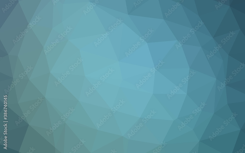 Light BLUE vector polygonal pattern. Light BLUE vector polygonal pattern.