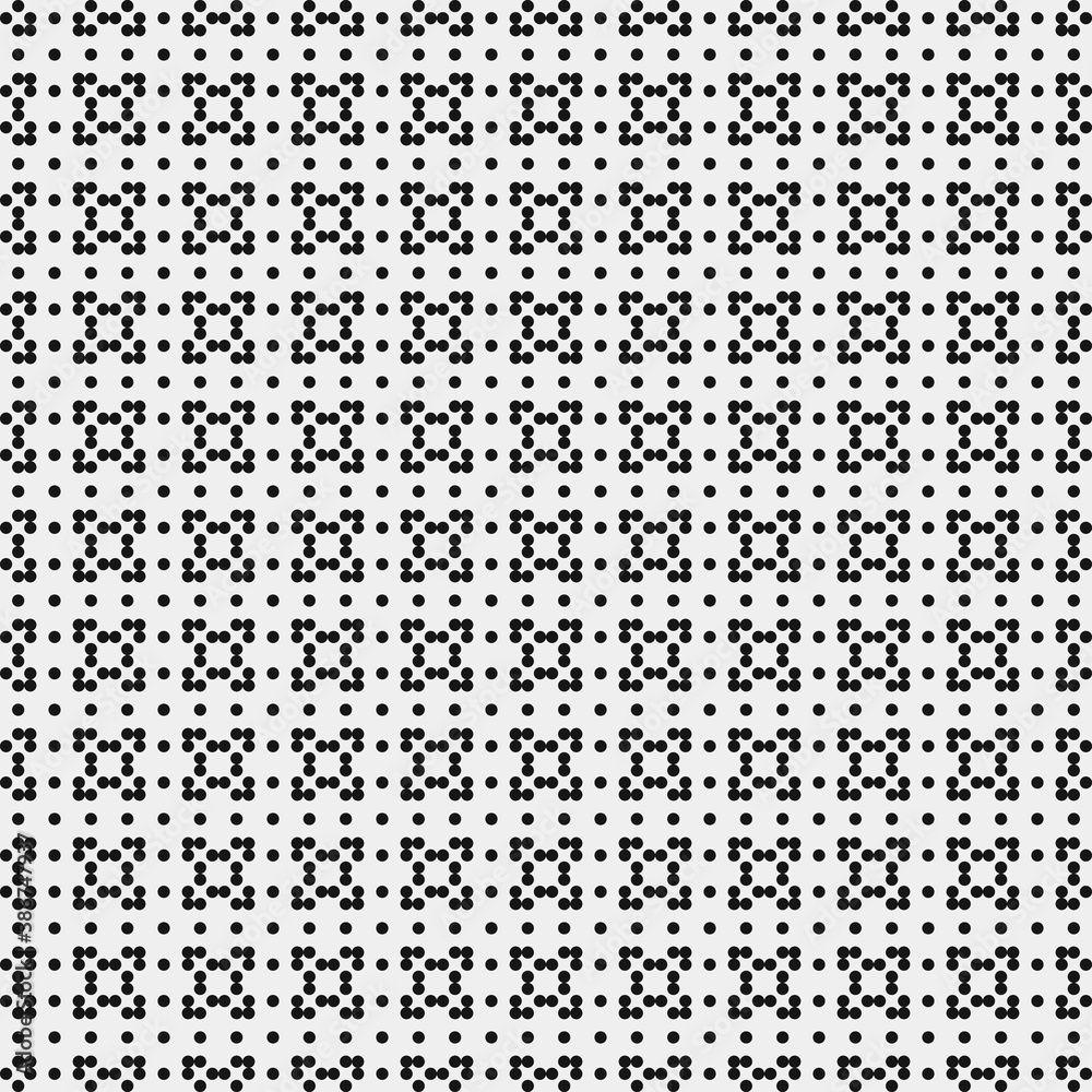 Abstract Cross Pattern Dots Logo generative computational art illustration Abstract Cross Pattern Dots Logo generative computational art illustration