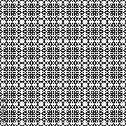 Abstract Cross Pattern Dots Logo generative computational art illustration