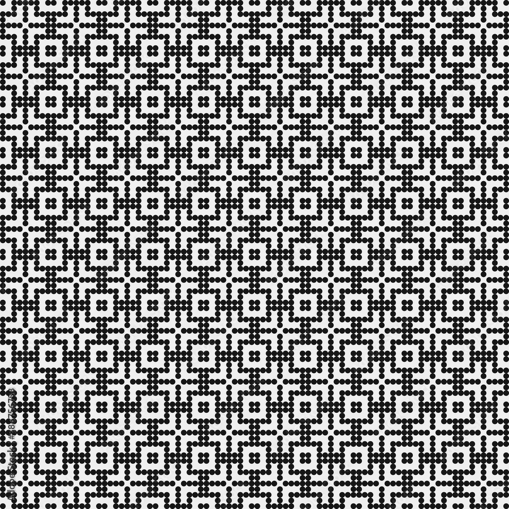 Abstract Cross Pattern Dots Logo generative computational art illustration Abstract Cross Pattern Dots Logo generative computational art illustration