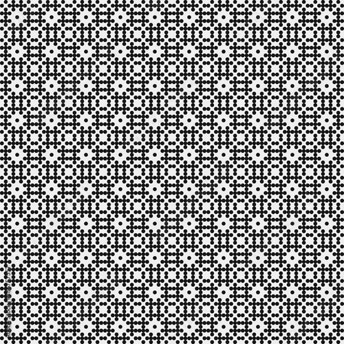 Abstract Cross Pattern Dots Logo generative computational art illustration