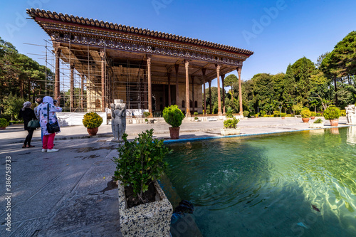 Chehel Sotoon Palace, Iran, Isfahan photo