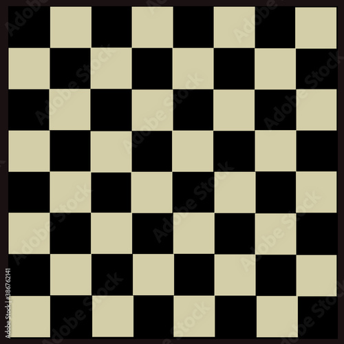 chess Board for playing chess and checkers