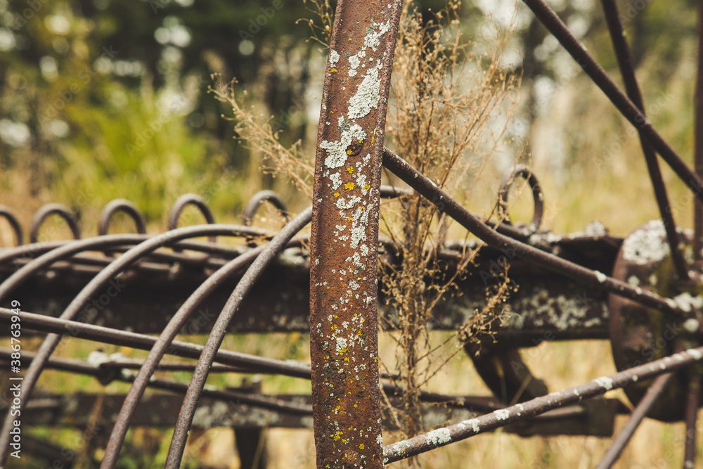 Rusted Farm Equipment