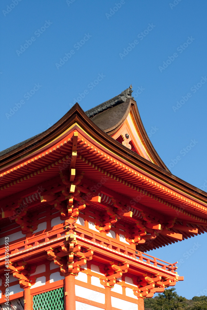 Naklejka premium 清水寺仁王門