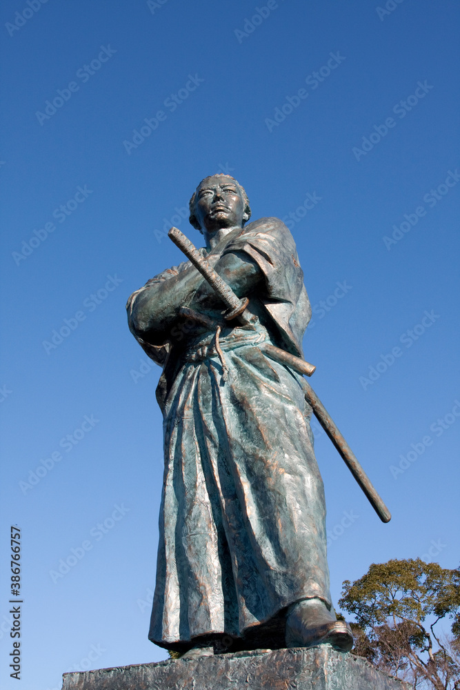 Obraz premium 坂本龍馬像