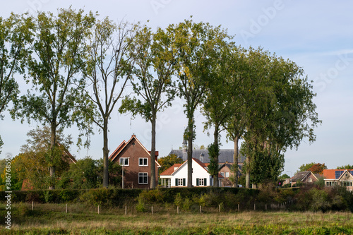The traditional Dutch village OOij