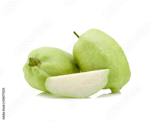 Wallpaper Mural Guava fruit isolated on white background. Torontodigital.ca