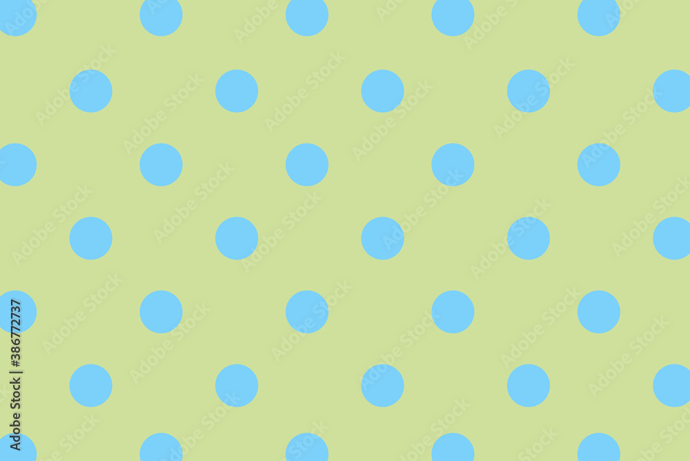 Blue polka dot with colorful background