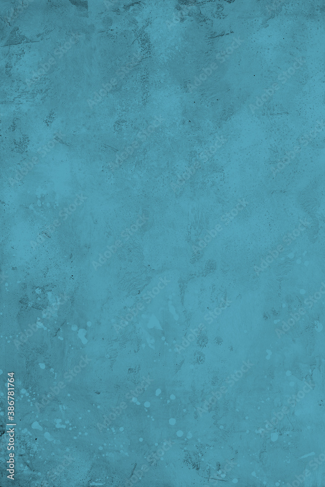 Light cyan blue wall texture background, grungy texture. Texture, wall, concrete for backdrop or background