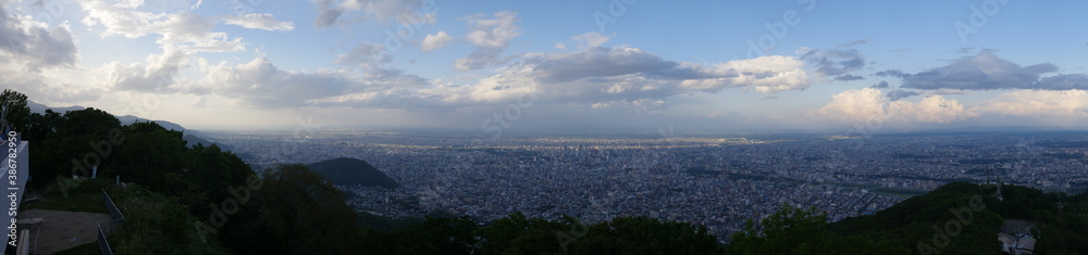 Mount Moiwa is a landmark peak with a cable car to the summit, known for its nighttime panoramas over Sapporo

