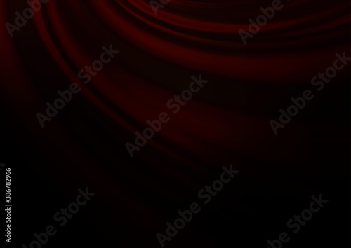 Dark Black vector abstract blurred pattern.