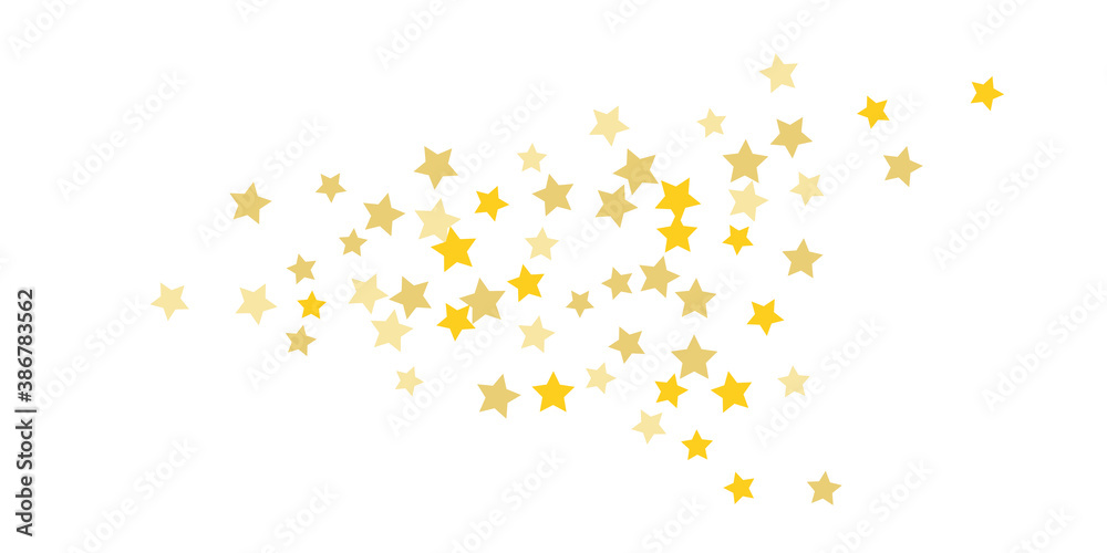 Star confetti. Star confetti.