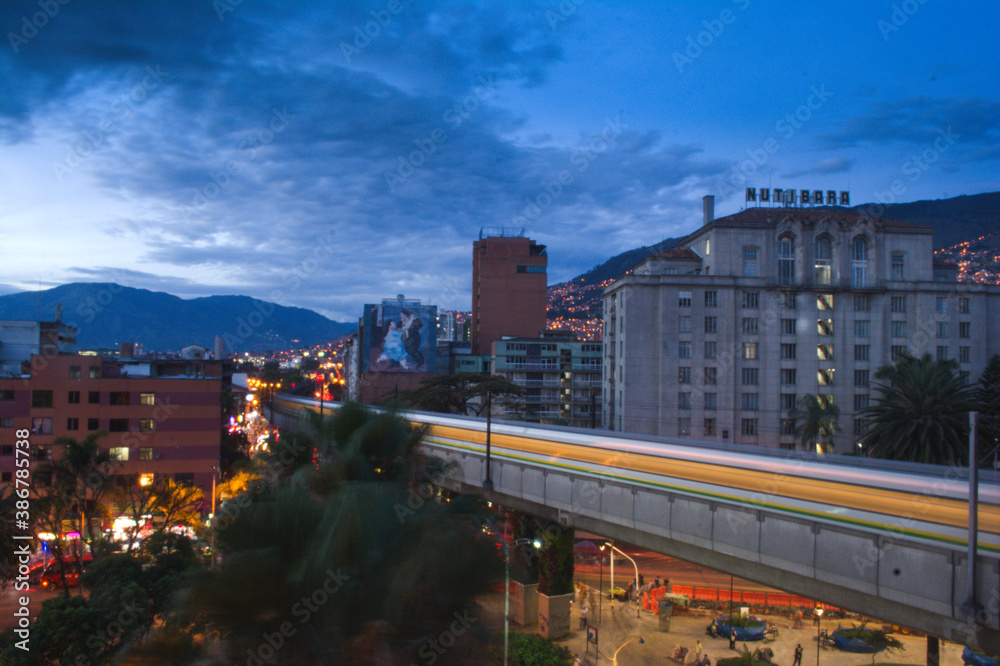 Obraz premium view of the city