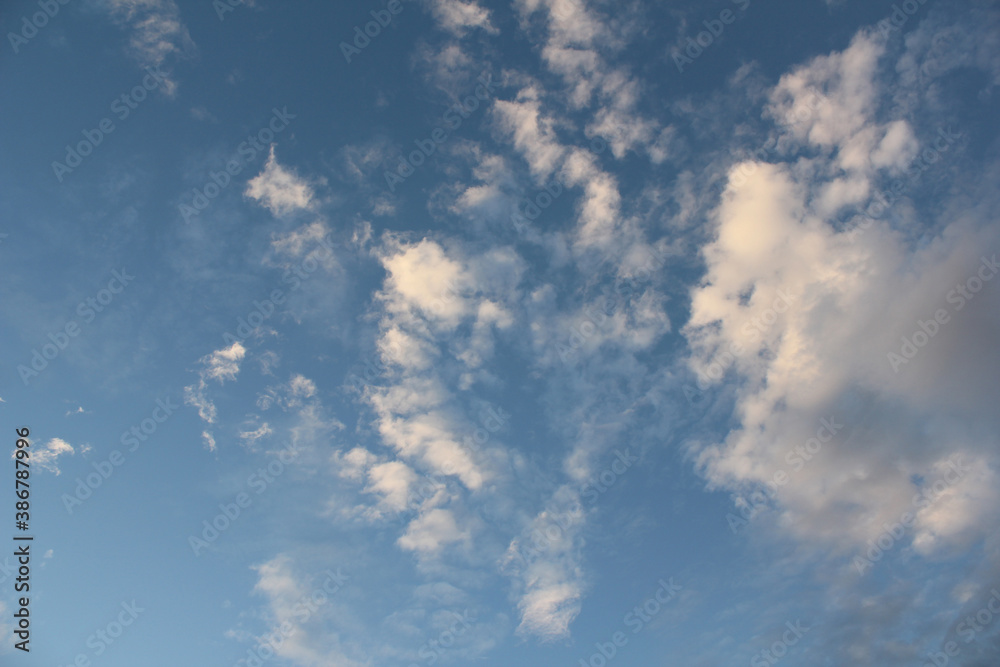 vanilla sky background and cloud