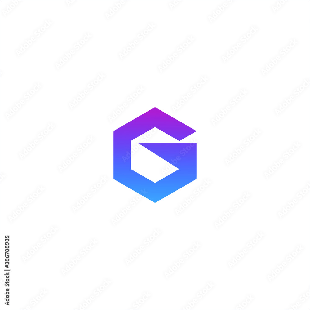 illustration font g templet icon vector illustration font g templet icon vector