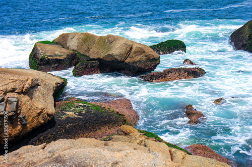 Fototapeta Naklejka Na Ścianę i Meble -  rocks and sea