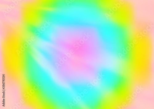 Light Multicolor, Rainbow vector bokeh template.