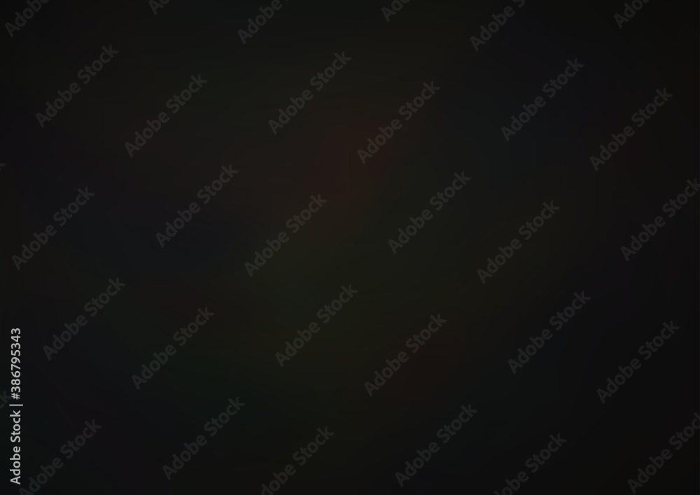 Dark Black vector blur pattern. Dark Black vector blur pattern.