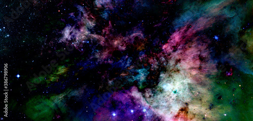 Fototapeta Naklejka Na Ścianę i Meble -  Deep space. Elements of this image furnished by NASA