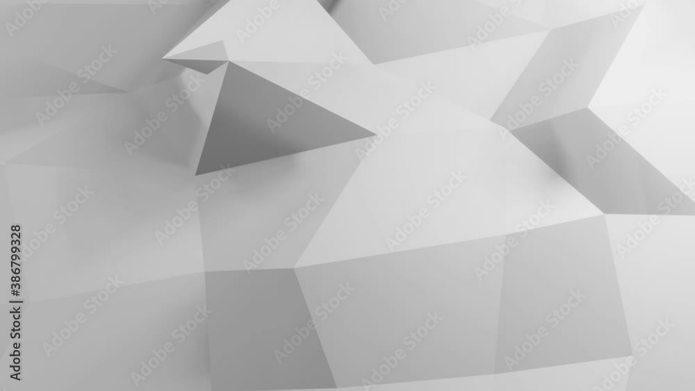 Abstract Polygon 3D Movement Background Video Template Abstract Polygon 3D Movement Background Video Template