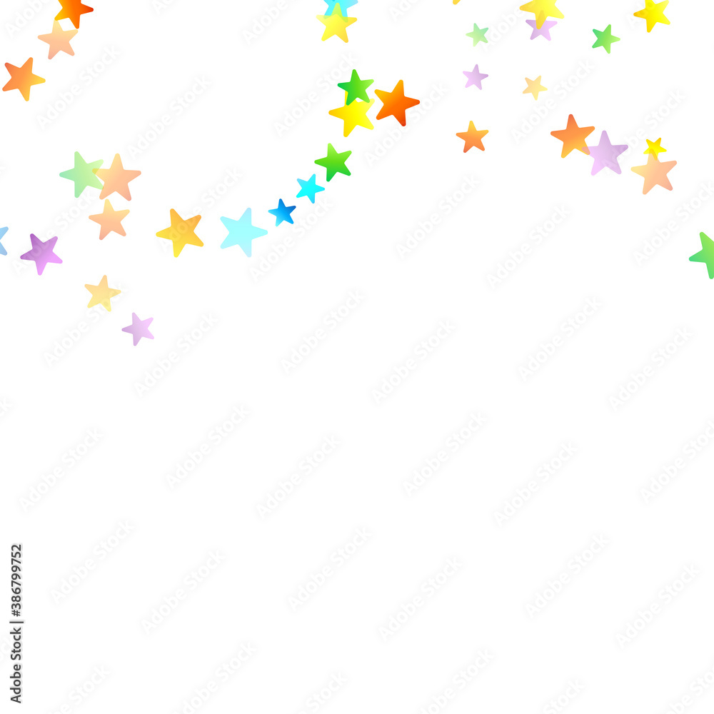 Rainbow Festive Confetti. Carnival Star Falling. Rainbow Festive Confetti. Carnival Star Falling.