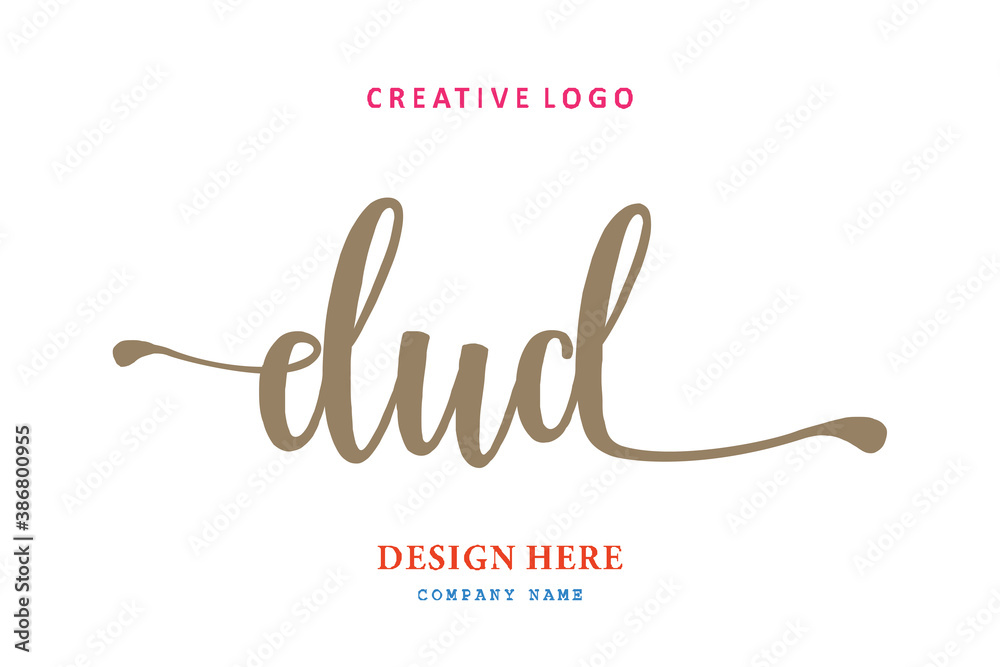 logo composition of the letter DUD is simple, easy to understand and authoritative logo composition of the letter DUD is simple, easy to understand and authoritative