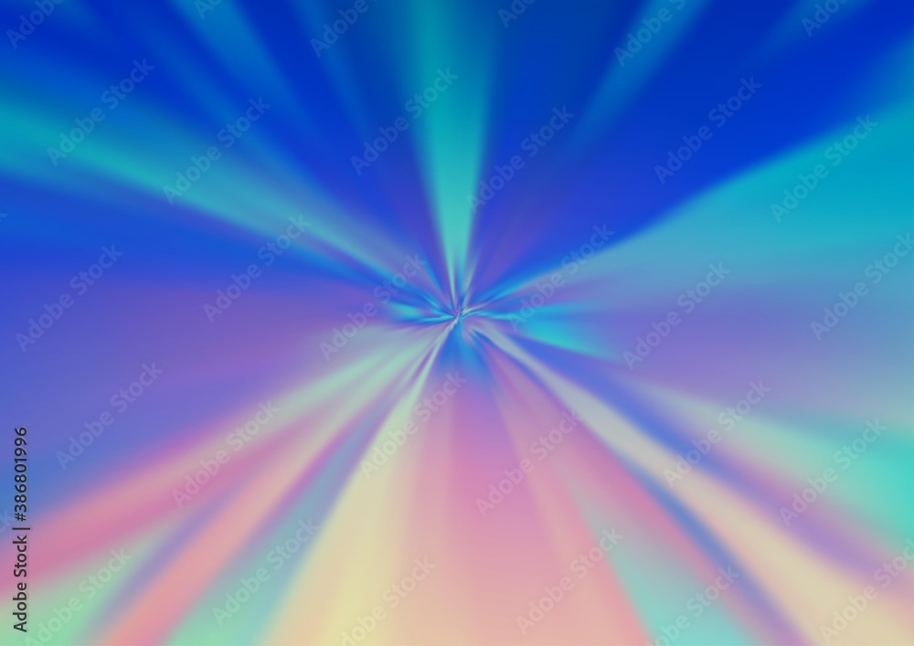 Light BLUE vector abstract blurred pattern. Light BLUE vector abstract blurred pattern.