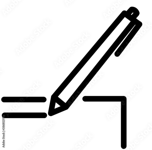 Pen & paper icon