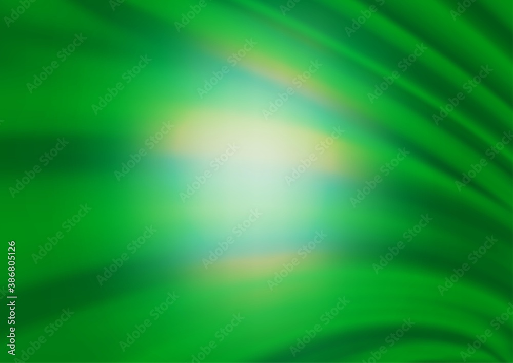 Light Green vector blurred background. Light Green vector blurred background.