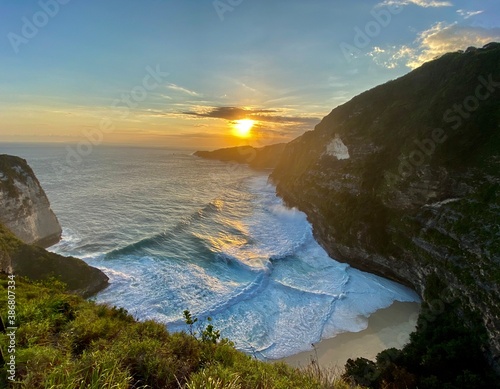 Sunset Keleking Beach Nusa Penida