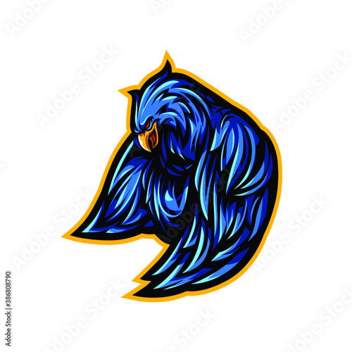 Fototapeta Naklejka Na Ścianę i Meble -  Eagle mascot logo