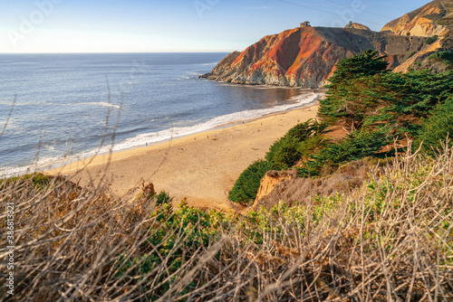 Gray Whale Cove State Beach is a California State Park between Pacifica, California, and Montara, California, by Highway 1 and approximately 18 miles south of San Francisco photo