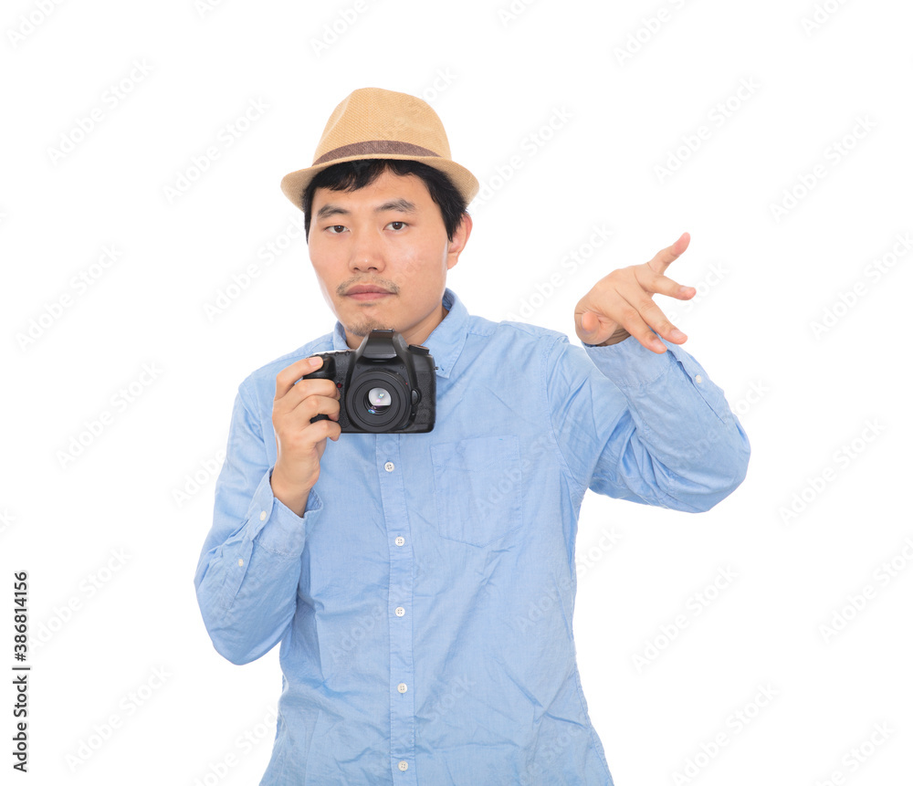 Photographers greet the models and pose Photographers greet the models and pose